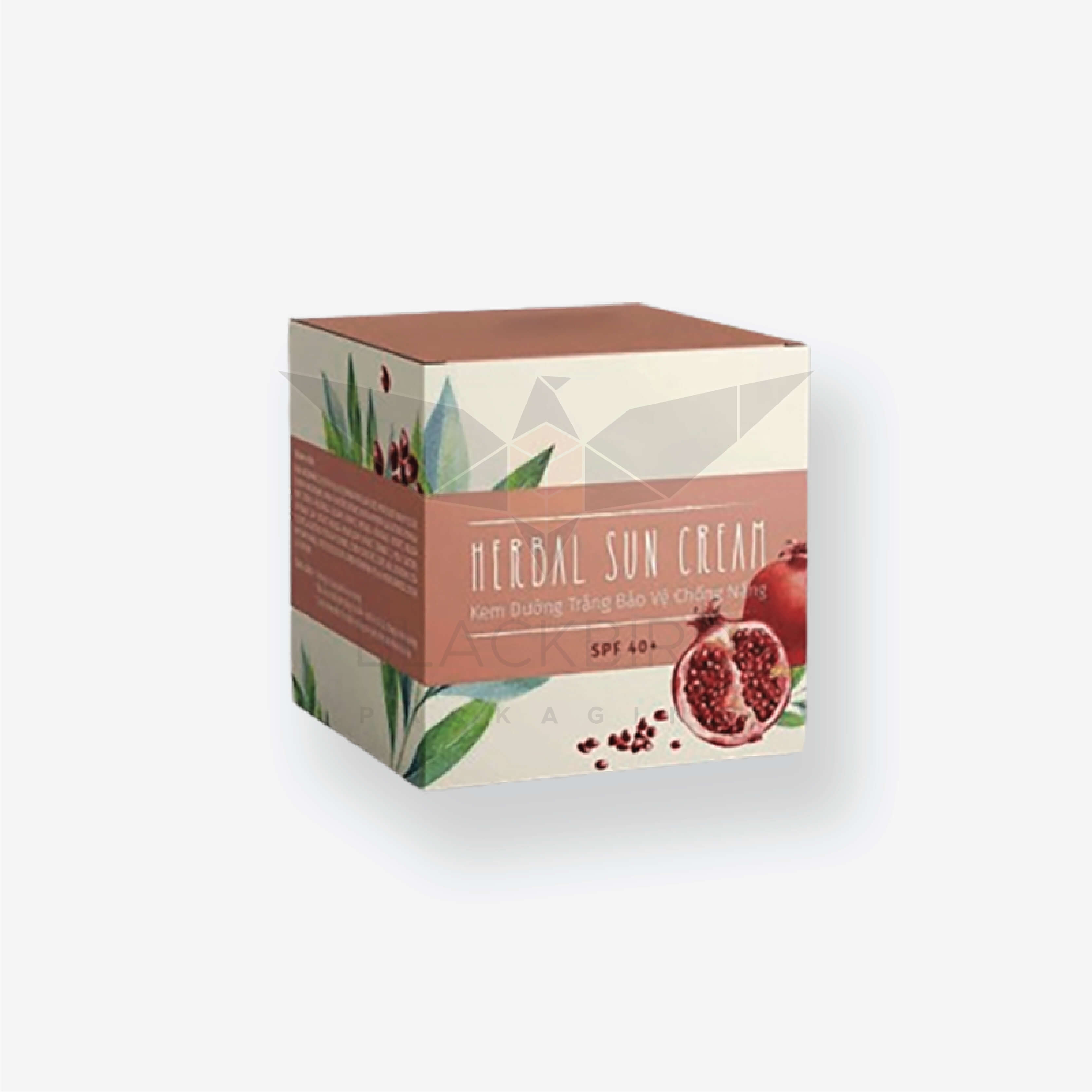 Custom Printed Cream Boxes