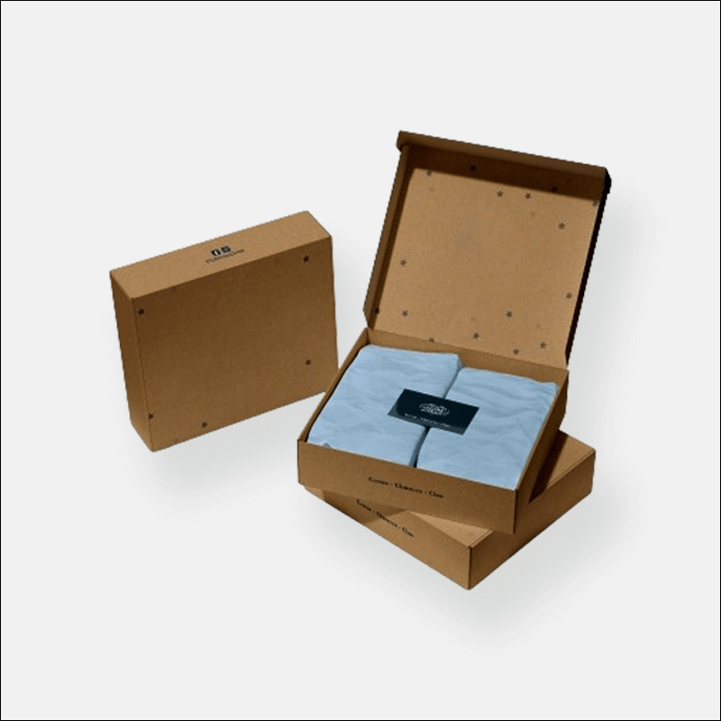 Custom Printed Kraft Apparel Boxes