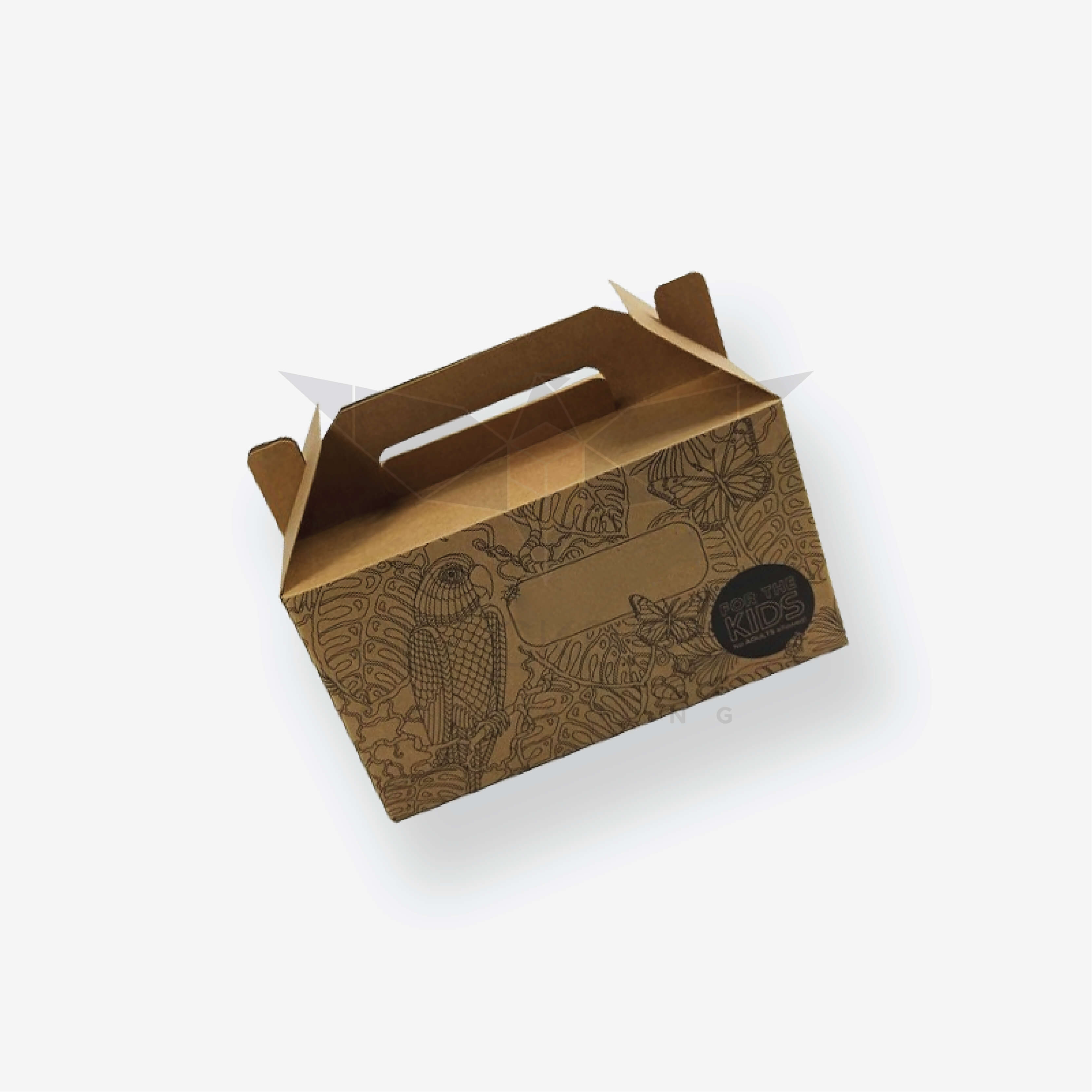 Custom Printed Kraft Gable Boxes